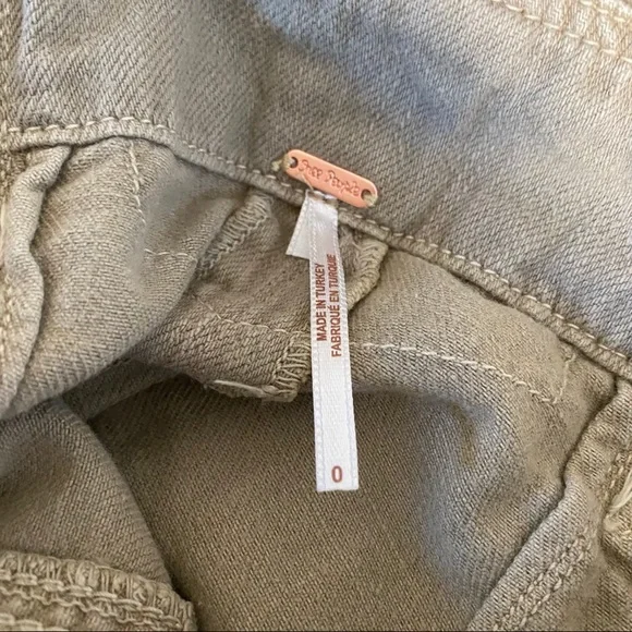 FLASH SALE! Free People high rise utility denim skirt - Picture 8 of 8